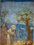 St. Francis Gives His Coat to a Stranger, 1296-97-Giotto di Bondone-Giclee Print