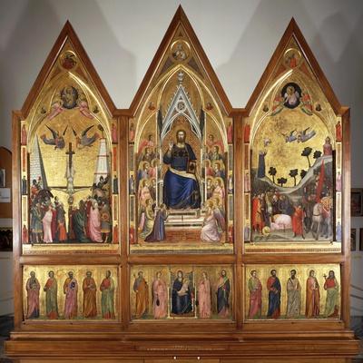 The Stefaneschi Triptych, Front, Circa 1320
