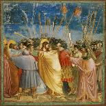 Saint Francis Preaching to Pope Honorius Iii-Giotto-Art Print