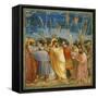 Giotto / Kiss of Judas, 1303-1305, Fresco-Giotto-Framed Stretched Canvas