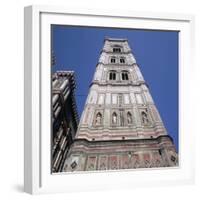 Giottos Tower in Florence Artist: Giotto-Giotto-Framed Photographic Print