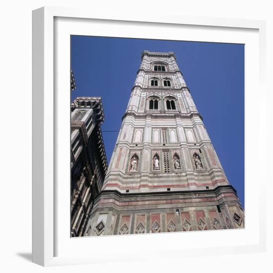 Giottos Tower in Florence Artist: Giotto-Giotto-Framed Photographic Print