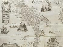 Map of Ancient County of Molise, 1702-Giovan Battista Pacichelli-Giclee Print