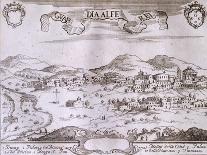 Map of the Kingdom of Naples, 1702-Giovan Battista Pacichelli-Giclee Print
