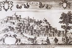 View of the City of Gravina and Neighboring Churches and Monasteries-Giovan Battista Pacichelli-Giclee Print