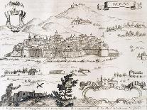 Map of the Kingdom of Naples, 1702-Giovan Battista Pacichelli-Giclee Print