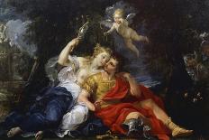 Rinald and Armida-Giovan Gioseffo dal Sole-Stretched Canvas