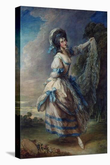 Giovanna Baccelli, 1782-Thomas Gainsborough-Stretched Canvas