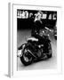 Giovanna Rides a High-powered Motorbike-null-Framed Photographic Print