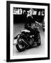 Giovanna Rides a High-powered Motorbike-null-Framed Photographic Print