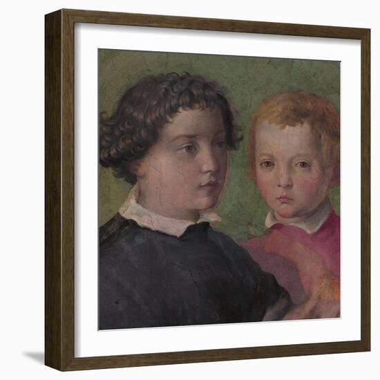 Giovanni and Garzia De' Medici, 1556-1558-Giorgio Vasari-Framed Giclee Print