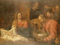 The Adoration of the Shepherds-Giovanni Andrea De Ferrari-Framed Giclee Print