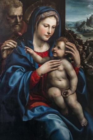 The Holy Family by Giovanni Antonio Bazzi Sodoma