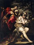 Susanna and Elders-Giovanni Antonio Burrini-Giclee Print