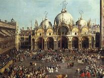 The Arrival of the French Ambassador in Venice, 1740-Giovanni Antonio Canal-Giclee Print