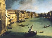 Customs and Salute Church in Venice, 1726-1728-Giovanni Antonio Canal-Giclee Print