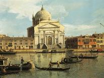 Customs and Salute Church in Venice, 1726-1728-Giovanni Antonio Canal-Giclee Print