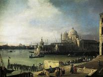 Venetian Festival, the Newly Elected Doge of Venice Being Presented to the People-Giovanni Antonio Canal-Giclee Print