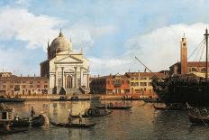 Customs and Salute Church in Venice, 1726-1728-Giovanni Antonio Canal-Giclee Print