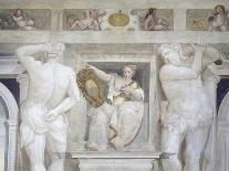 Glimpse of Central Hall with Frescoes-Giovanni Antonio Fasolo-Giclee Print