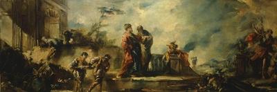 Rinaldo and the Nymphs-Giovanni Antonio Guardi-Stretched Canvas