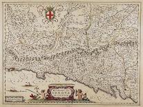 Map of Liguria Region-Giovanni Antonio Magini-Giclee Print