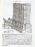 Illustration of Methods for Raising Columns-Giovanni Antonio Rusconi-Giclee Print