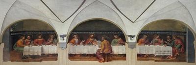 Last Supper-Giovanni Antonio Sogliani-Framed Stretched Canvas