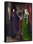 Giovanni Arnolfini and His Bride (The Arnolfini Marriage) by Jan Van Eyck-null-Framed Stretched Canvas