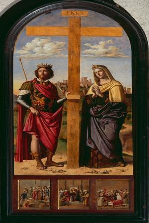 Constantine Holding the Cross and St. Helena