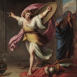 Achilles Discovered by Ulysses among the Daughters of Lycomedes, C.1776 (Oil on Canvas)-Giovanni Battista Cipriani-Giclee Print