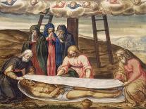 Christ Wrapped in the Holy Shroud, Deposition of Christ, 17th Century-Giovanni Battista Della Rovere-Mounted Giclee Print