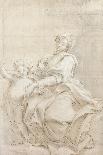 Saint Louis Bertrand in Ecstasy, 1673-Giovanni Battista Gaulli-Giclee Print