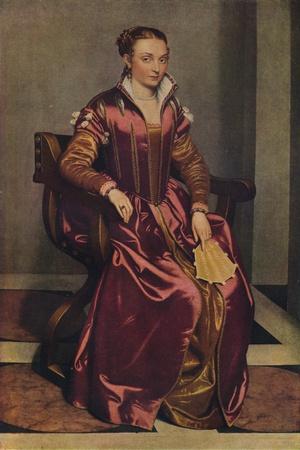 'Portrait of a Lady (La Dama in Rosso)', c1556