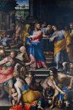 The Nativity of John the Baptist, 16th Century-Giovanni Battista Naldini-Giclee Print