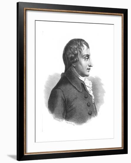 Giovanni Battista Pergolesi (1710-173) Was an Italian Composer, Violinist and Organist-P Pirola-Framed Giclee Print