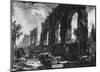 Giovanni Battista Piranesi (Ruins of the aqueduct of Nero) Art Poster Print-null-Mounted Poster