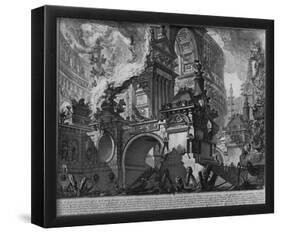 Giovanni Battista Piranesi (Various works of architecture, perspective, and the Poster-null-Framed Poster