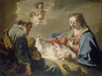 The Holy Family-Giovanni Battista Pittoni-Giclee Print