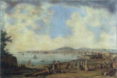 Naples from Magdalene Bridge, 1791-Giovanni Battista Pittoni the Younger-Framed Giclee Print