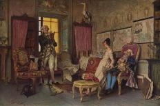 'An Amusing Story',1877, (1938)-Giovanni Battista Quadrone-Framed Giclee Print