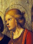 Saint's Face, Detail from Madonna with Child and Saints-Giovanni Battista-Framed Giclee Print