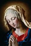 Sassoferrato / 'The Madonna in Prayer', 17th century, Italian School, Oil on canvas, 48 cm x 40 ...-GIOVANNI BATTISTA SALVI DA SASSOFERRATO-Poster