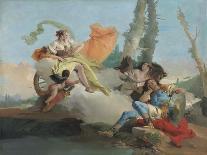 Rinaldo and Armida in Her Garden, 1742-45-Giovanni Battista Tiepolo-Stretched Canvas