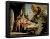 Giovanni Battista Tiepolo (Danae and Zeus) Art Poster Print-null-Framed Poster