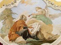 Pulcinella and the Tumblers-Giovanni Battista Tiepolo-Art Print
