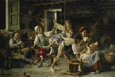 The Swing-Giovanni-Battista Torriglia-Stretched Canvas