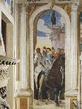 Masinissa Arrives Unexpected, 1569-70-Giovanni Battista Zelotti-Giclee Print