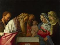 Virgin in Glory with Eight Saints-Giovanni Bellini-Giclee Print