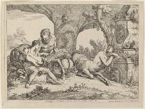 The Expulsion of Hagar-Giovanni Benedetto Castiglione-Giclee Print